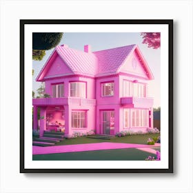 Barbie Dream House (724) Art Print
