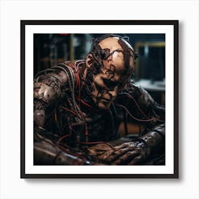 Cyborg 3 Art Print