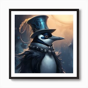 Penguin 2 Art Print