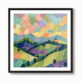 Smoky Mountains 7 Art Print