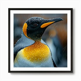 King Penguin 22 Art Print