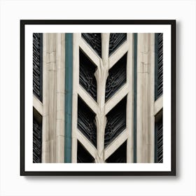 Deco Building 4 Art Print