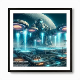 Kaiju Deployment Platforms V2 Converted Art Print