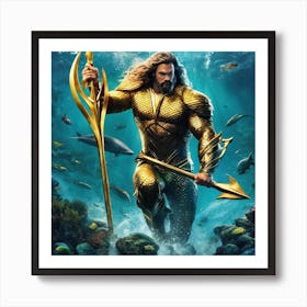 Aquaman 3 Art Print