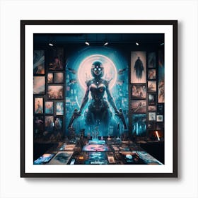 Room Full Of Art Art Print