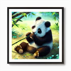 Panda Bear Art Print