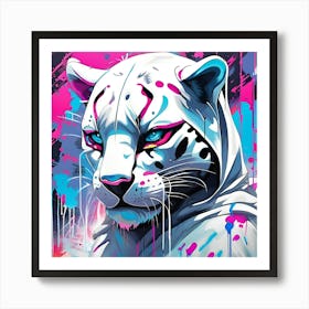 White Tiger 9 Art Print