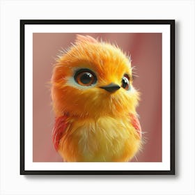 Cute Little Bird 23 Art Print