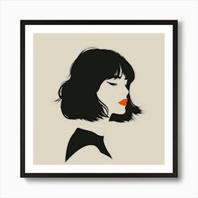 Portrait Of A Woman 148 Art Print