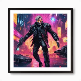 Cyborg 10 Art Print