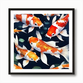 Koi Fish 3 Art Print