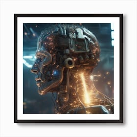 Cyborg 81 Art Print