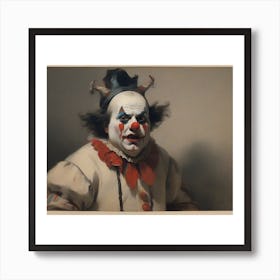 Clown Art Print