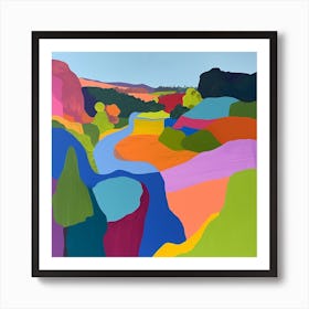 Abstract Travel Collection Mayotte 2 Art Print