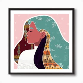 Multicultural Woman 1 Art Print