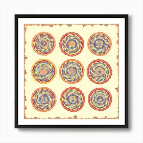 Asm Celtic Rainbow Spirals C70d1e59 9bab 4ea5 8440 C953df70076a Art Print