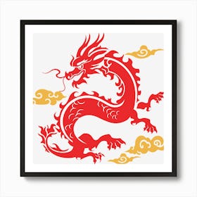 dragon 2 Art Print