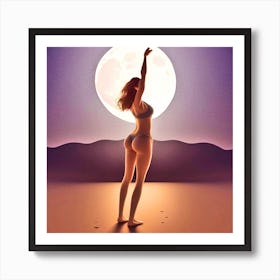 Full Moon 156 Art Print