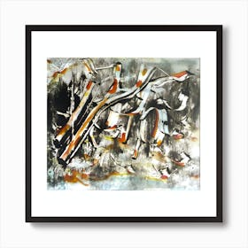 Birds In Flight Art Print