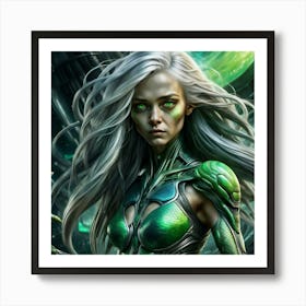 Alien Woman 1 Art Print