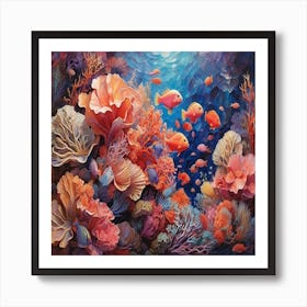 Coral Reef Art Print