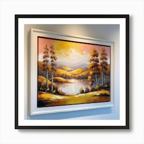 Landscape Painting 1 Art Print