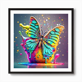 Colorful Butterfly 1 Art Print