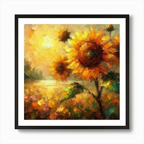 Sunflowers Art Print