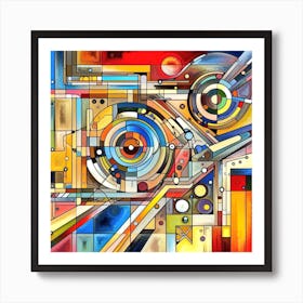 Abstract Painting 13 Art Print