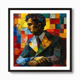 Portrait Of A Man 15 Art Print