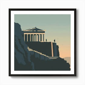 Acropolis 3 Art Print