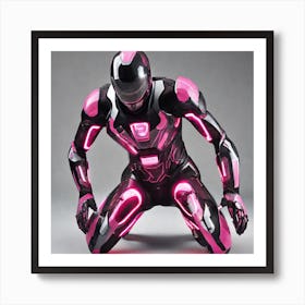 Futuristic Robot 85 Art Print