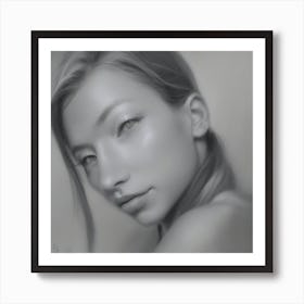 Portrait Of A Woman Art Print