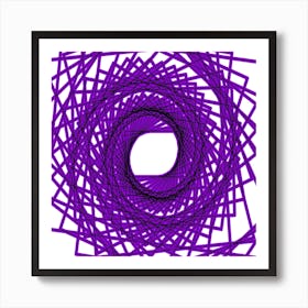 Abstract Spiral 2 Art Print