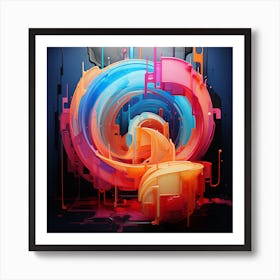 Abstract Painting 7 Art Print