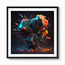 Abstract Abstract Art 1 Art Print