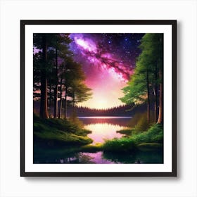 Milky Way 39 Art Print