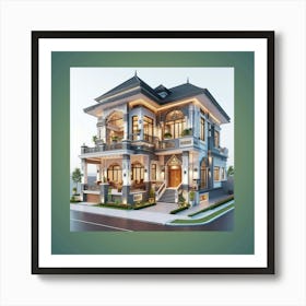 Beautiful House Art Print