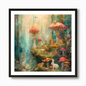 Fairytale Forest 2 Art Print