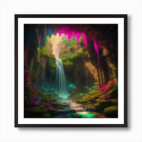 Color Explosion 1, an abstract AI art piece that bursts with vibrant hues and creates an uplifting atmosphere. Generated with AI,Art style_Amazonian,CFG Scale_3.0,Step Art Print