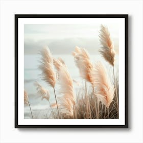 Beautiful Pampas Grass Art Print