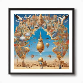 Palestine is the foundation of the Arabs Art Print
