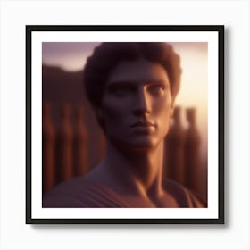 Portrait Of A Man 1 Art Print