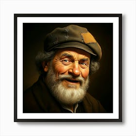 Old Man With Beard Art Print