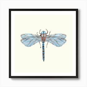 Dragonfly (Watercolor) Art Print