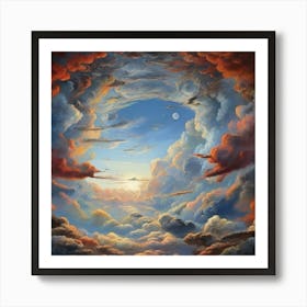 The Sky 2 Art Print