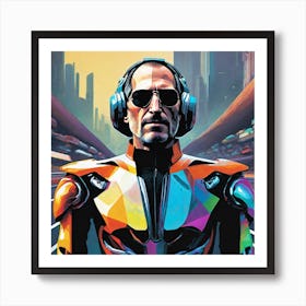 Futuristic Man 157 Art Print