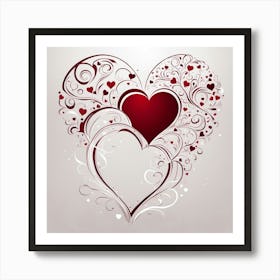 LOVE heart_s Art Print
