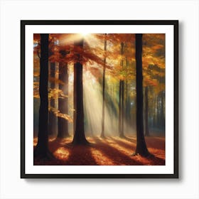 Autumn Forest Art Print