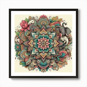 Mandala 10 Art Print